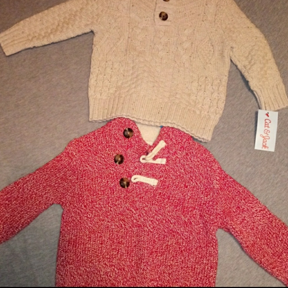 Cat & Jack sweaters